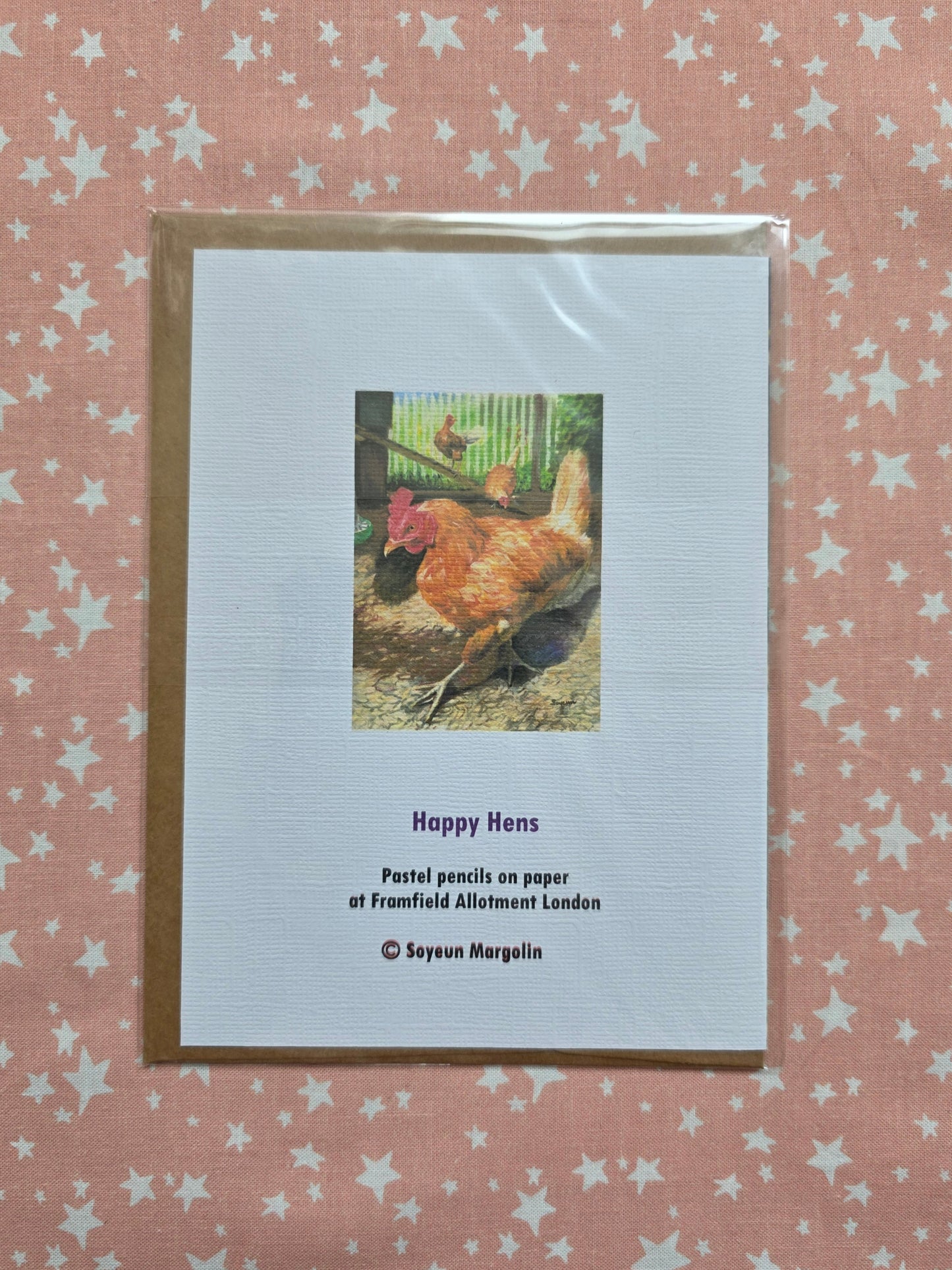 Chicken card