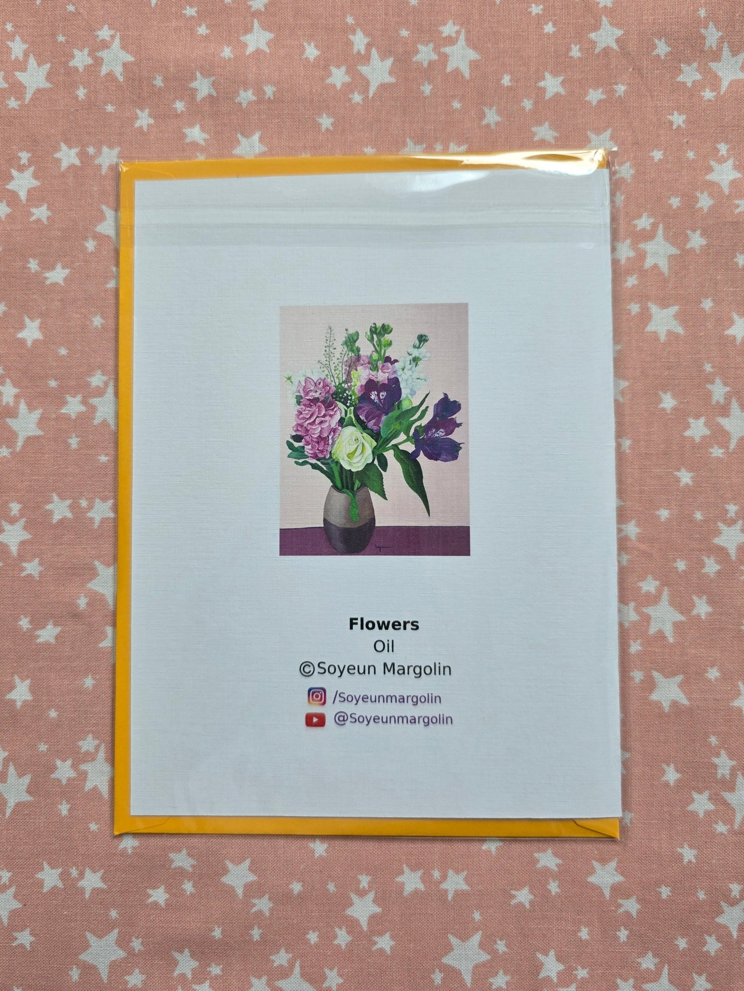 Flowers card
