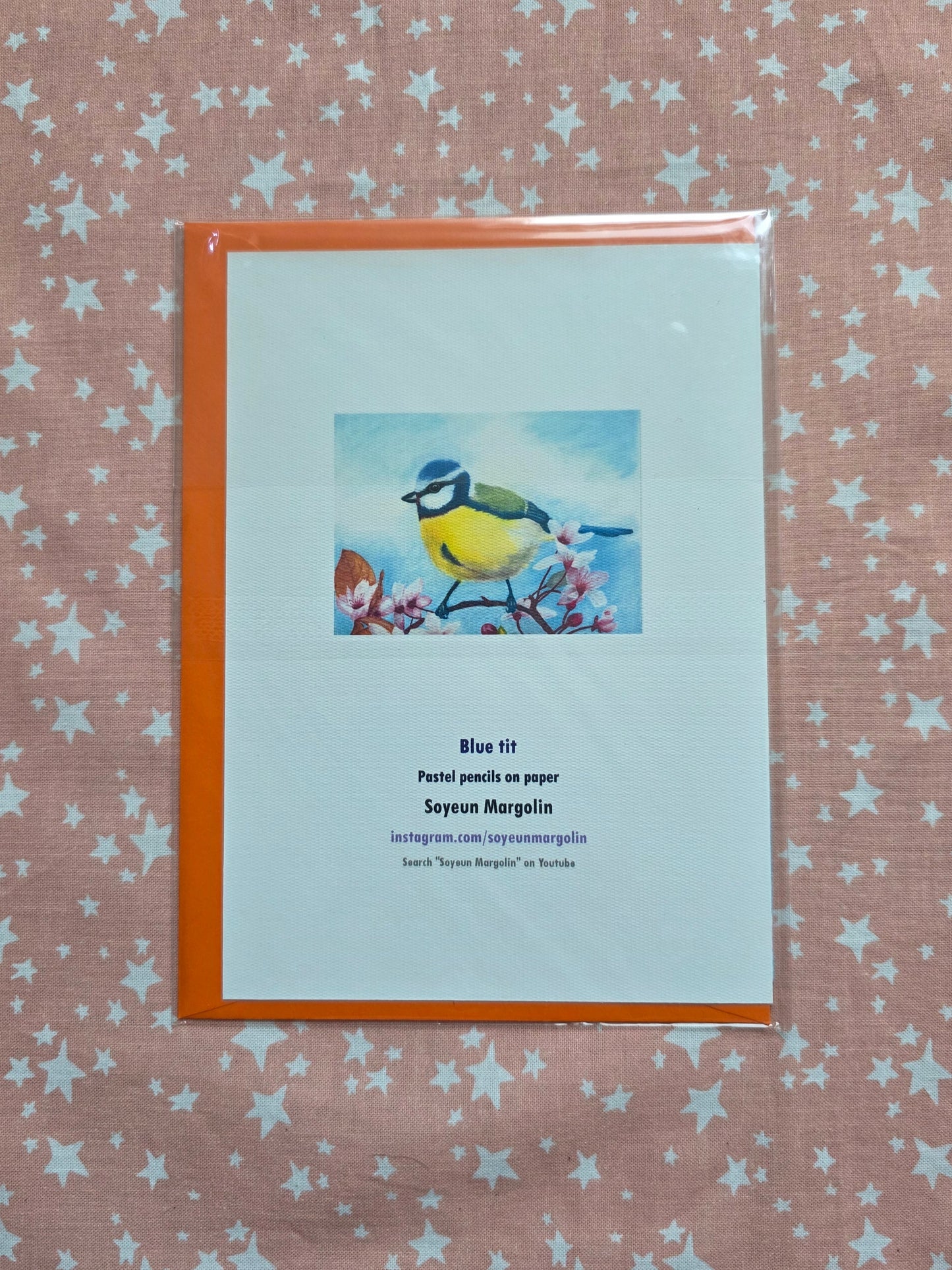 Blue tit card