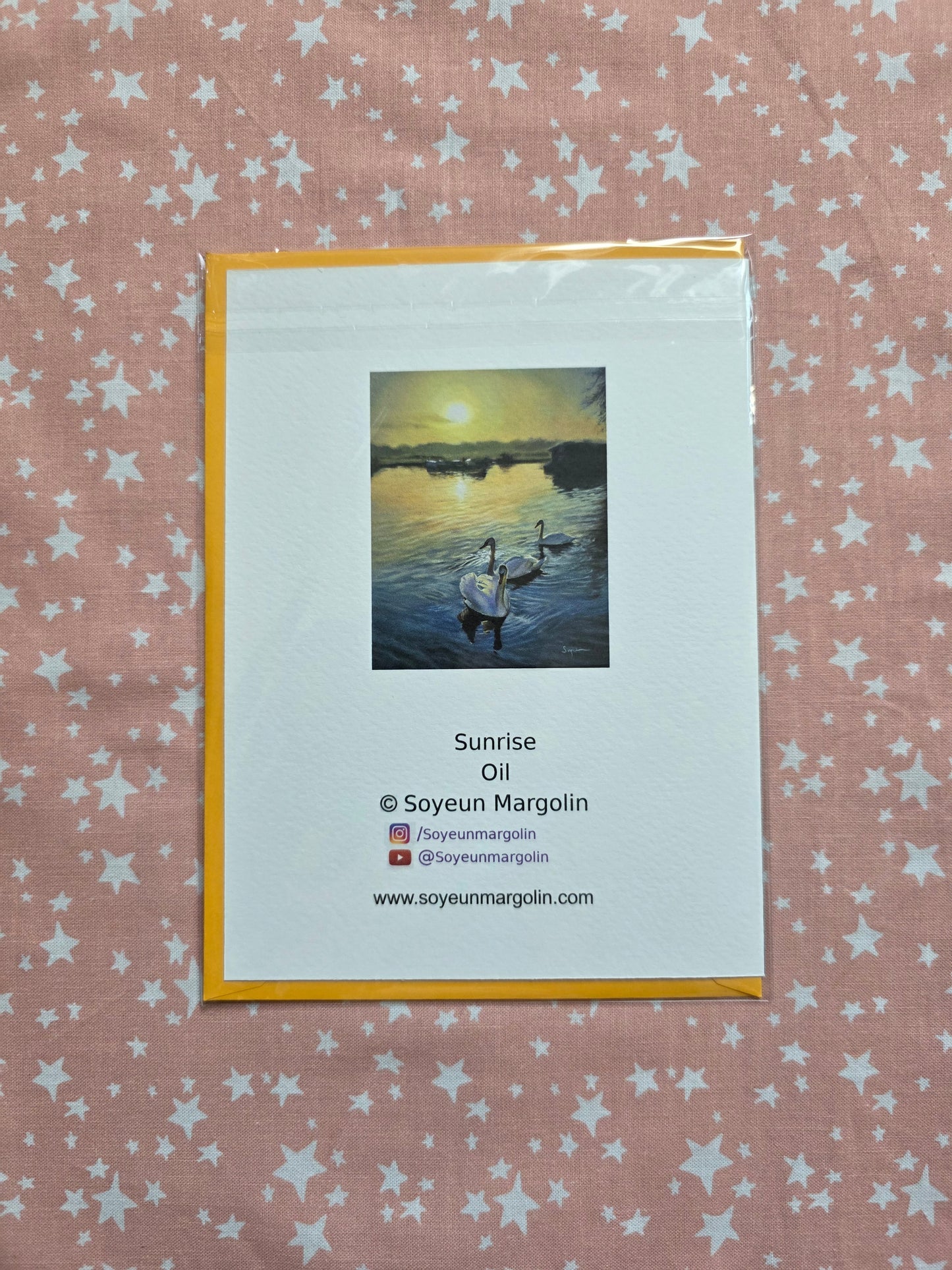 Sunrise card