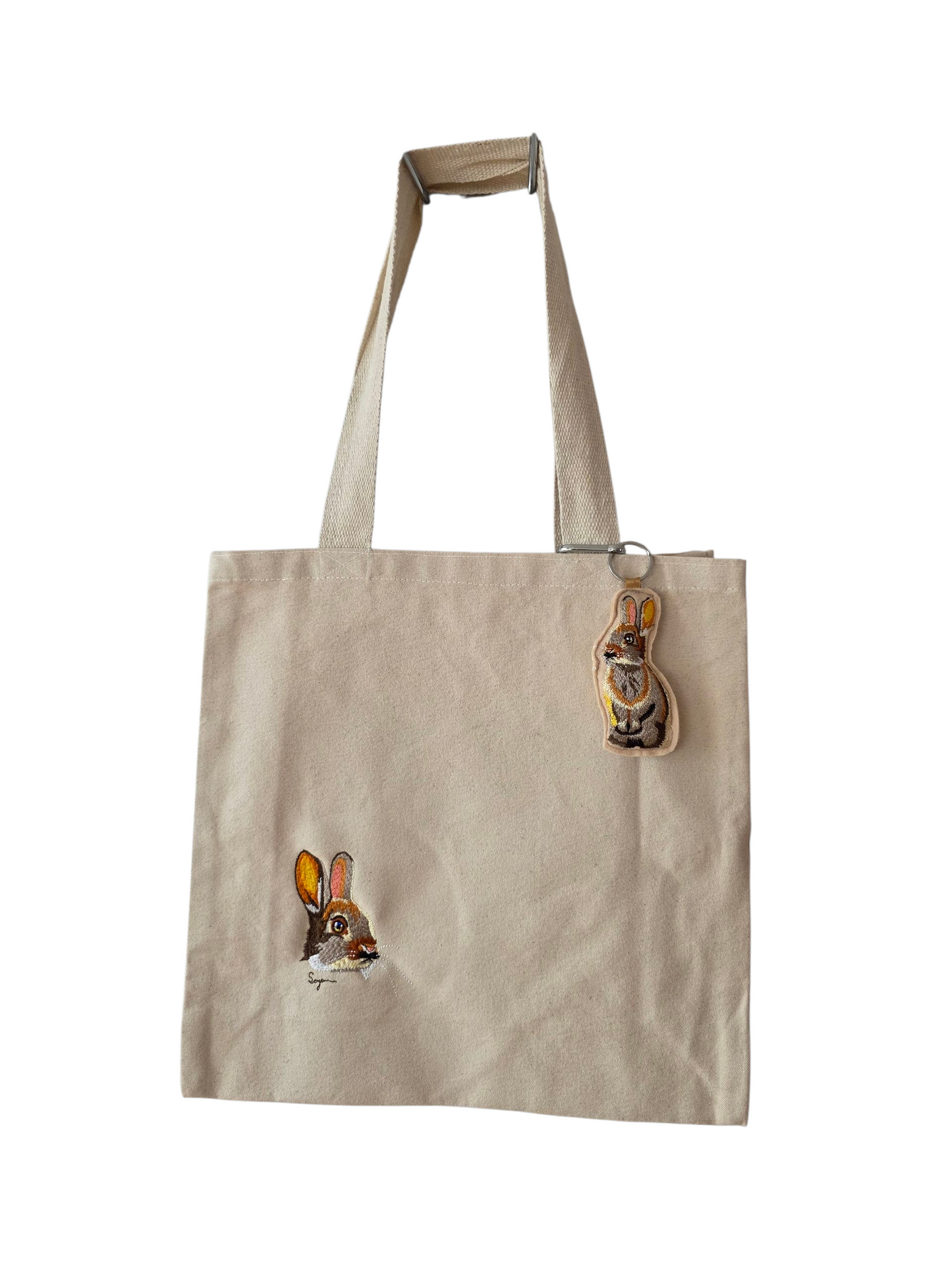 Rabbit tote bag