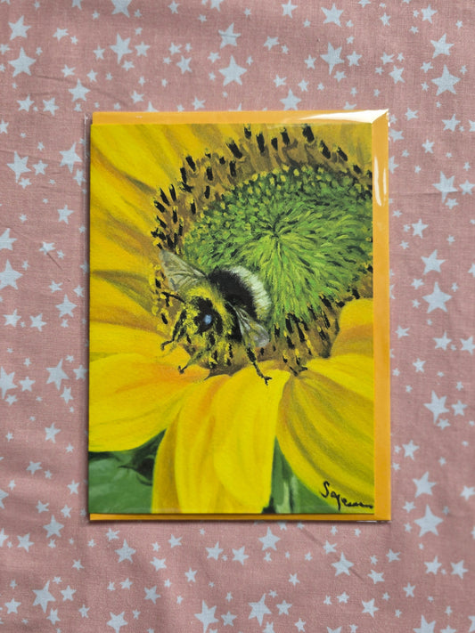 Bumble bee card
