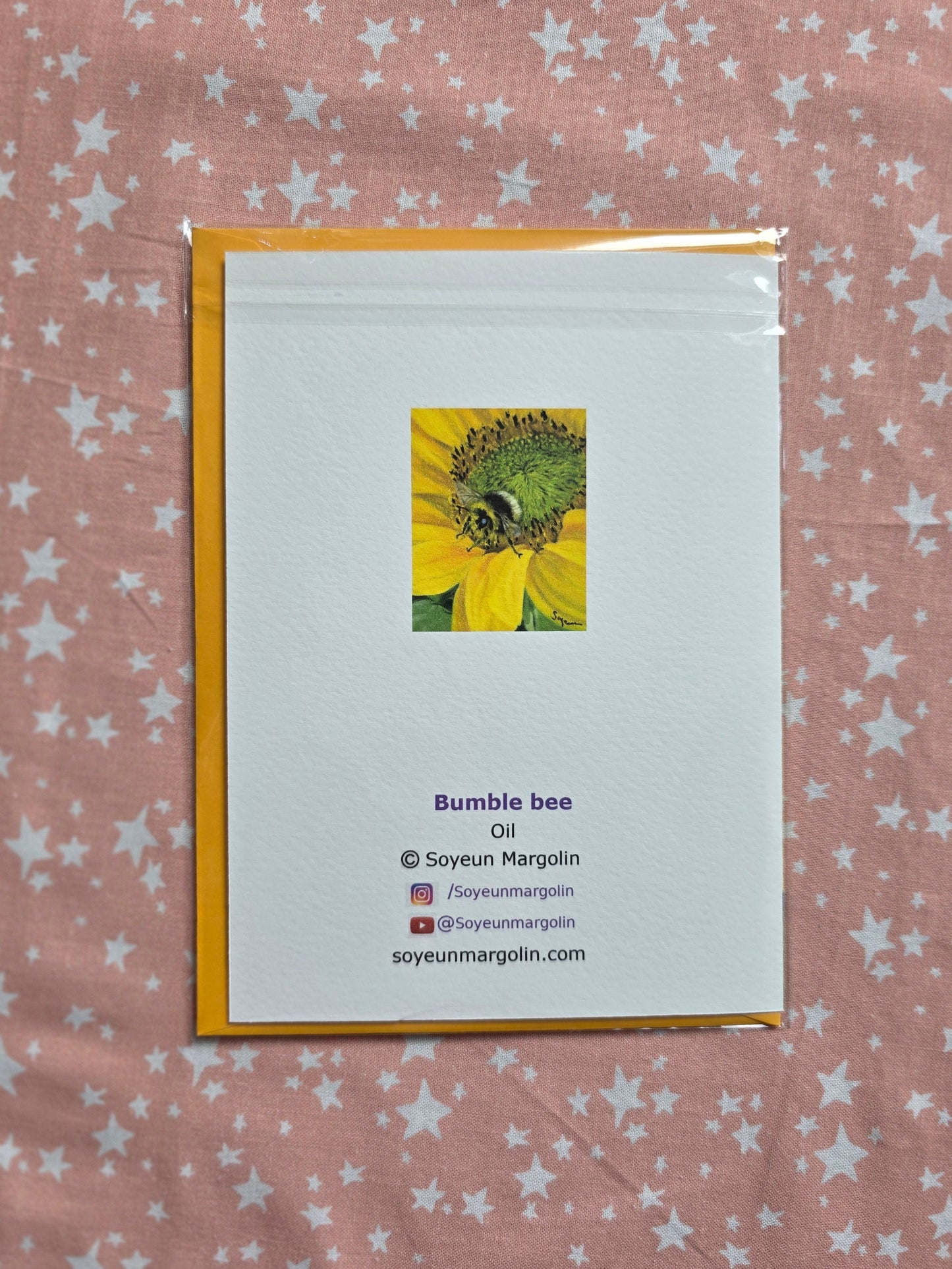 Bumble bee card