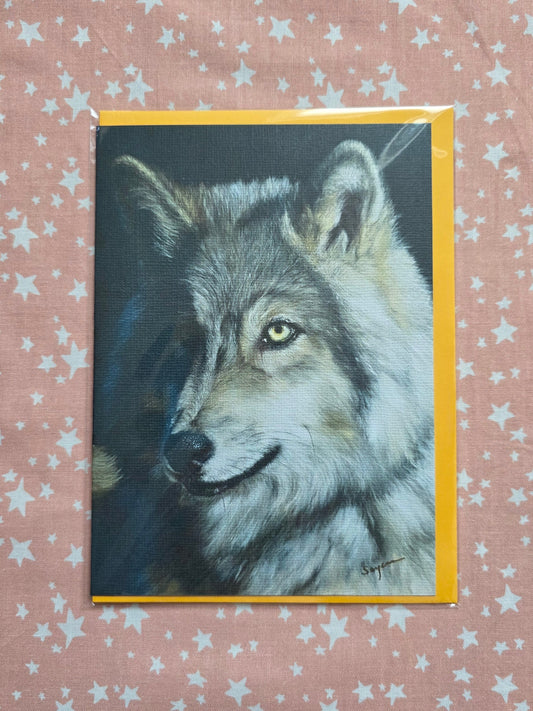 Wolf card