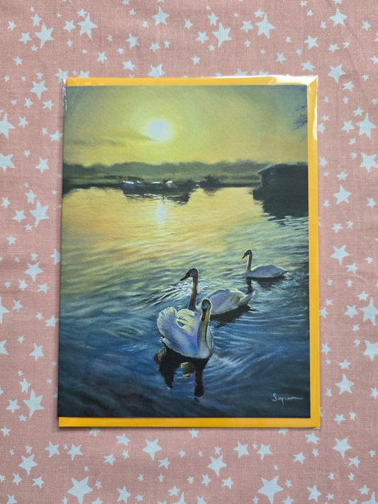 Sunrise card