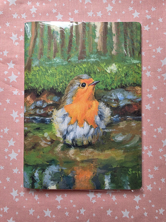 Bird bath Notebook