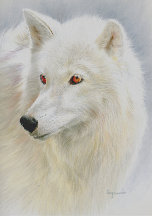 White Wolf print
